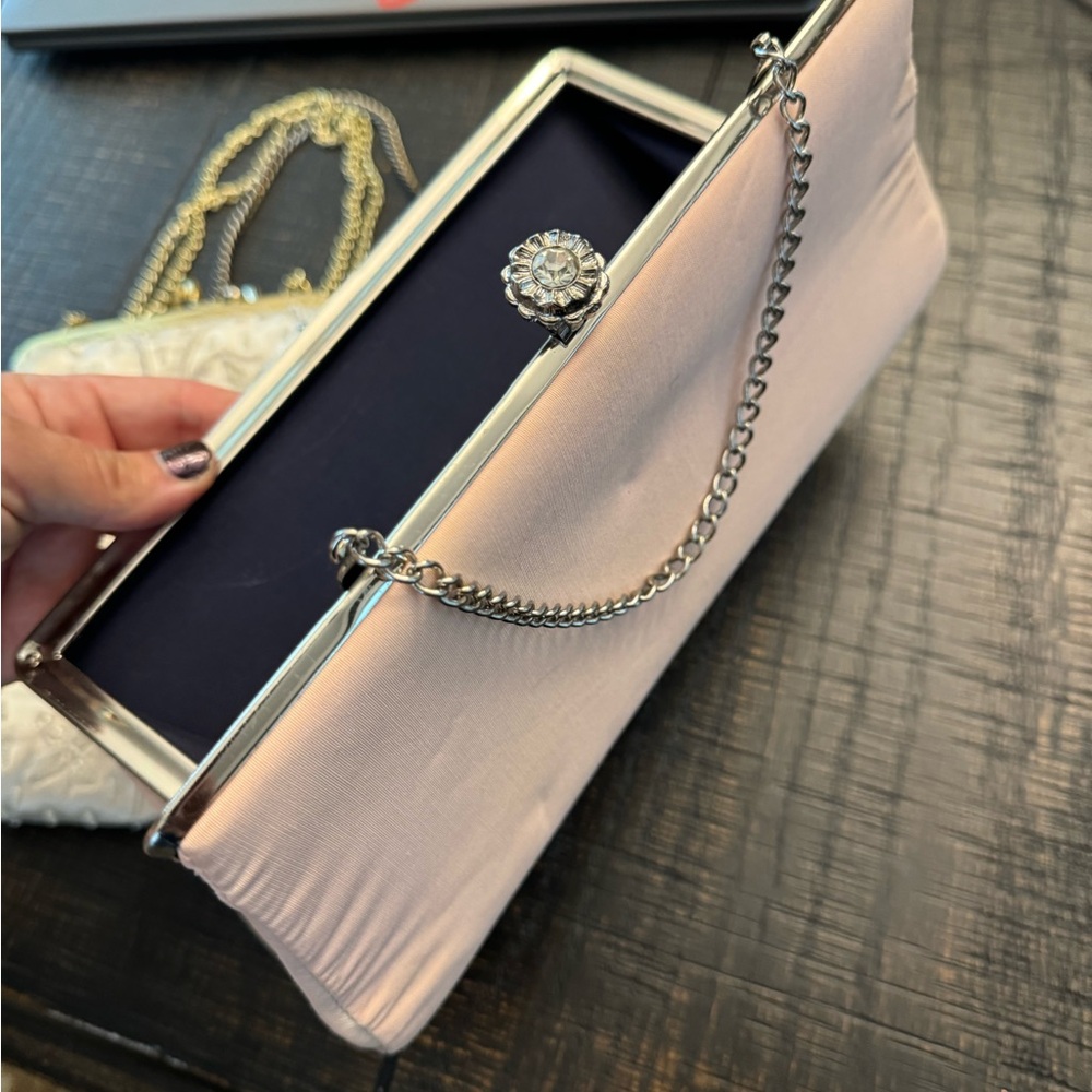 Pink Fabric Vintage Change Purses
